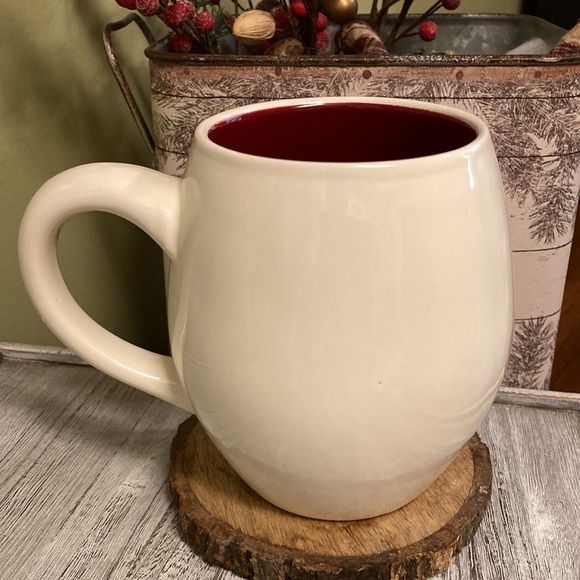 Rae Dunn Mistletoe "KISS" CERAMIC Mug - Picture 8 of 11
